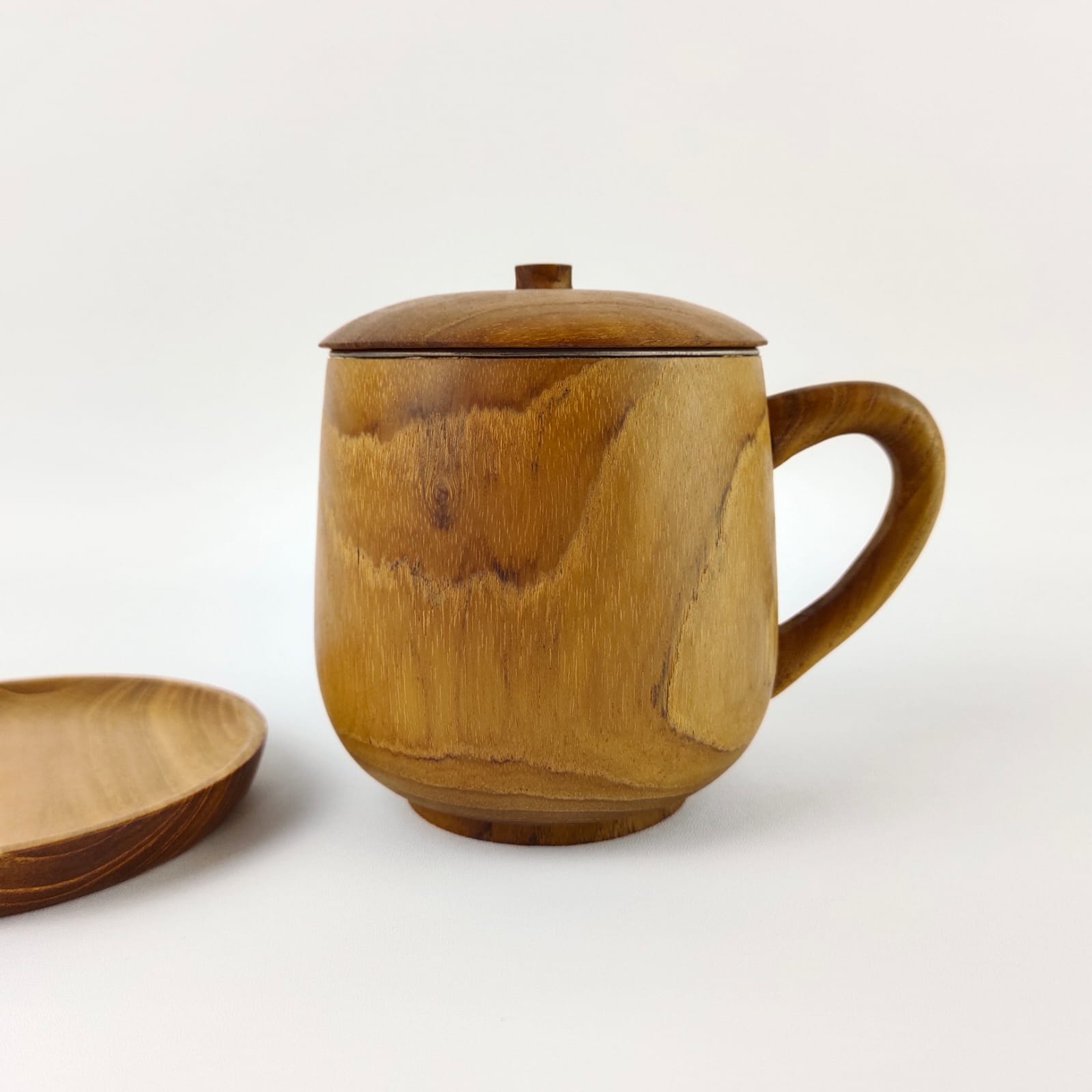 Cangkir  Kayu Kombinasi Stainless